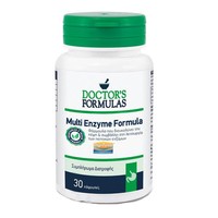 Doctor's Formulas Multi Enzyme Formula 30caps - Συμπλήρωμα Διατροφής που Διευκολύνει την Πέψη & Συμβάλλει στη Λειτουργία των Πεπτικών Ενζύμων