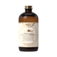 Sky Premium Life Collagen 480ml - Συμπλήρωμα Διατροφής με Υδρολυμένο Κολλαγόνο Τύπου Ι, Υαλουρονικό Οξύ, Βιταμίνες Συμπλέγματος B, Βιταμίνη C, Ψευδάργυρο & Χαλκό σε Πόσιμο Υγρό για Λαμπερό Δέρμα, Γερά Μαλλιά & Νύχια με Γεύση Φράουλα