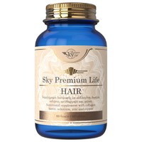 Sky Premium Life Hair Συμπλήρωμα Διατροφής με Κολλαγόνο, Βιοτίνη, Σελήνιο & Ψευδάργυρο 60tabs