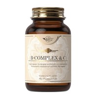 Sky Premium Life B-Complex & Vitamin C 60caps - Ενίσχυση των Επιπέδων Ενέργειας στον Οργανισμό, Μείωση της Πνευματικής & Σωματικής Κόπωσης & Δυνατό Ανοσοποιητικό