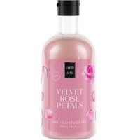 Lavish Care Velvet Rose Petals Bath & Shower Gel 500ml - Ενυδατικό & Αρωματικό Αφρόλουτρο με Νερό Φύλλων Αμαμελίδας