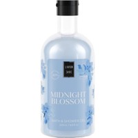 Lavish Care Midnight Blossom Shower Gel 500ml - Ενυδατικό & Αρωματικό Αφρόλουτρο με Νερό Φύλλων Αμαμελίδας