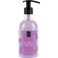 Lavish Care Body Lotion Purple Musk 300ml - Ενυδατική Κρέμα Σώματος με Ευχάριστο Άρωμα Λεβάντας