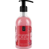 Lavish Care Body Lotion Charming Ruby Potion 300ml - Ενυδατική Κρέμα Σώματος με Ευχάριστο Άρωμα Ρόδι