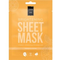 Lavish Care Brightening Glow Me Face Sheet Mask 25g - Μάσκα Λάμψης & Ενυδάτωσης Προσώπου με Βιταμίνη C