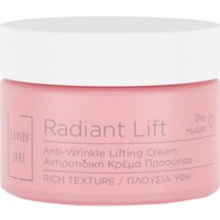 Lavish Care Radiant Lift Anti-Wrinkle Rich Face Day Cream 50ml - Συσφικτική Κρέμα Προσώπου Ημέρας Κατά των Ρυτίδων Πλούσιας Υφής με Αντιγηραντική Δράση