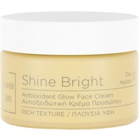 Lavish Care Shine Bright Antioxidant Glow Face Day Cream Rich 50ml - Ενυδατική Κρέμα Προσώπου Ημέρας με Αντιοξειδωτική Δράση Πλούσιας Υφής για Λάμψη & Προστασία