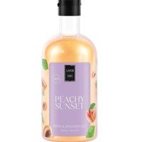 Lavish Care Peachy Sunset Shower Gel 500ml - Ενυδατικό & Αρωματικό Αφρόλουτρο με Εκχύλισμα Αμαμελίδας