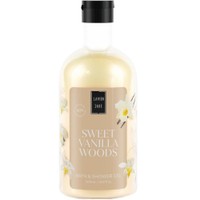 Lavish Care Sweet Vanilla Woods Shower Gel 500ml - Ενυδατικό & Αρωματικό Αφρόλουτρο με Εκχύλισμα Αμαμελίδας