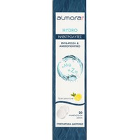 Almora Plus Hydro 20 Effer.tabs - Συμπλήρωμα Διατροφής Ηλεκτρολυτών με Μαγνήσιο & Ψευδάργυρο για Ενυδάτωση του Οργανισμού & Ενίσχυση του Ανοσοποιητικού με Δεξτρόζη & Γεύση Λεμόνι