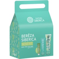 Natura Siberica Promo Polar White Birch Pore-Refining Gel Cleanser for Face 75ml & Anti Blemish Correcting Face Serum 30ml & Δώρο Moisturising Face Cream Gel 30ml - Καθαριστικό Gel Προσώπου για Μείωση των Πόρων & Ορός Προσώπου Κατά των Ερεθισμών & Ενυδατική 24ωρη Κρέμα Τζελ