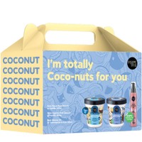 Organic Shop Promo Body Desserts Coconut Panna Cotta Hydrating Body Mousse 450ml & Coconut Bite Renewing Body Scrub 450ml & Δώρο Body Shimmer Oil 100ml - Rose & Lychee - Ενυδατική Μους Σώματος με Εκχύλισμα Βανίλιας & Απολεπιστικό Σώματος Ανανέωσης με Νιφάδες Καρύδας & Ζάχαρης & Λάδι Σώματος με Τριαντάφυλλο & Λίτσι