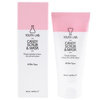 Youth Lab Candy Scrub & Mask - Travel Size 50ml - Μάσκα & Απολέπιση Προσώπου για Όλους τους Τύπους Δέρματος