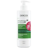 Vichy Dercos Anti-Dandruff Shampoo Normal - Oily Hair 390ml promo -20% - Αντιπιτυριδικό Σαμπουάν για Λιπαρά Μαλλιά