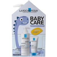 La Roche-Posay Πακέτο Προσφοράς Baby Care Lipikar Baume Light AP+M 400ml & Δώρο Bath Cream Syndet AP+, 100ml - Λεπτόρρευστο Μαλακτικό Βάλσαμο Προσώπου, Σώματος & Κρεμώδες Αφρόλουτρο Σώματος Κατά των Ερεθισμών & του Κνησμού για Βρέφη, Παιδιά & Ενήλικες