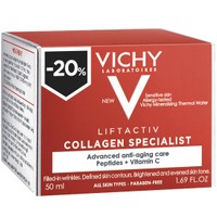 Vichy Liftactiv Collagen Specialist 50ml Promo -20% - Κρέμα Ημέρας Προσώπου για Επανόρθωση των Βαθιών & Κάθετων Ρυτίδων της Επιδερμίδας