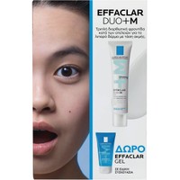 La Roche-Posay Promo Effaclar Duo+M Cream 40ml & Δώρο Effaclar Purifying Foaming Gel 50ml - Διορθωτική Κρέμα Κατά των Ατελειών για Λιπαρό Δέρμα με Τάση Ακμής & Αφρώδες Gel Καθαρισμού & Εξυγίανσης