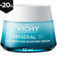 Vichy Promo Mineral 89 72h Moisture Boosting Cream 50ml - Ενυδατική Κρέμα Προσώπου με Υαλουρονικό για Κάθε Τύπο Επιδερμίδας