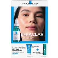 La Roche-Posay Promo Effaclar Serum Ultra Concentrated 30 ml & Δώρο Purifying Foaming Gel 50ml & Δώρο A.Z. Gel Cream 3ml - Ορός Υψηλής Συγκέντρωσης Κατά των Σημαδιών & της Ακμής & Καθαριστικό Τζέλ Προσώπου & Κρέμα-gel Κατά των Ατελειών σε Δέρματα Λιπαρά & με Τάση Ακμής