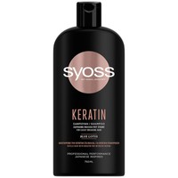 Syoss Keratin Shampoo for Easily Breaking Hair 750ml - Σαμπουάν με Κερατίνη για Αναδόμηση της Τρίχας στα Αδύναμα, Εύθραυστα Μαλλιά