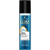 Schwarzkopf Gliss Aqua Revive Express Repair Hair Spray Leave-in Conditioner 200ml - Leave-in Μαλλακτικό Spray Μαλλιών Άμεσης Επανορθωσης για Κανονικά, Ξηρά Μαλλιά