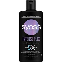 Syoss Intense Plex Shampoo for Heavily Damaged Hair 440ml  - Επανορθωτικό Σαμπουάν για Πολύ Ταλαιπωρημένα Μαλλιά 