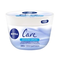 Nivea Care Nourishing Face & Body Cream 400ml - Ενυδατική & Θρεπτική Κρέμα Προσώπου, Σώματος