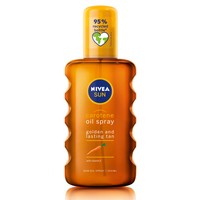 Nivea Sun Carotene Oil Spray 200ml - Λάδι Μαυρίσματος για Χρυσαφένιο Βαθύ Μαύρισμα & Αξιόπιστη Προστασία Από UVA και UVB Ακτινοβολίες