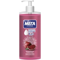 ΜΕΓΑ Hygiene Liquid Hand Wash Pomegranate 600ml - Υγρό Κρεμοσάπουνο Χεριών με Αντλία για Ενυδάτωση με Εκχύλισμα Ροδιού