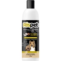 Rispet Shampoo & Conditioner for Long-Haired Pets with Coconut & Keratin 370ml - Θρεπτικό Σαμπουάν - Conditioner για Εύκολο Χτένισμα, με Νερό Καρύδας & Φυτική Κερατίνη, Ιδανικό για Μακρύτριχα Σκυλιά