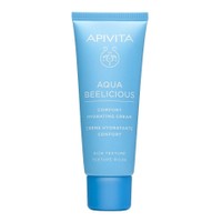 Apivita Aqua Beelicious Comfort Hydrating Cream 40ml - Απαλή Κρέμα Ενυδάτωσης Πλούσιας Υφής με Λουλούδια & Μέλι