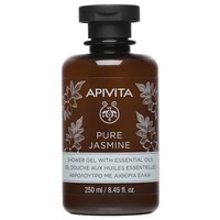 Apivita Pure Jasmine Shower Gel 250ml - Ενυδατικό Αφρόλουτρο με Αιθέρια Έλαια Γιασεμιού