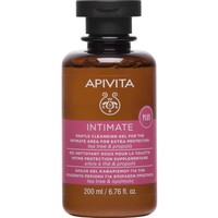 Apivita Intimate Gentle Cleansing Gel Plus 200ml - Gel Καθαρισμού για την Ευαίσθητη Περιοχή με Πρόπολη & Τεϊόδεντρο