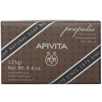 Apivita Natural Soap With Propolis 125g - Αντισηπτικό Φυτικό Σαπούνι με Πρόπολη Ιδανικό για τη Λιπαρή Επιδερμίδα με Τάση Ακμής