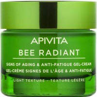 Apivita Bee Radiant Light Texture Gel-Cream 50ml - Αντιγηραντική Κρέμα-Gel Προσώπου Ελαφριάς Υφής