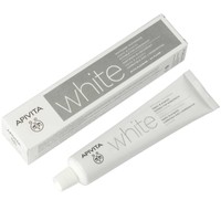 Apivita Whitening Toothpaste Suitable for Homeopathy 75ml - Λευκαντική Οδοντόκρεμα με Μαστίχα & Πρόπολη Κατάλληλη για Ομοιοπαθητική