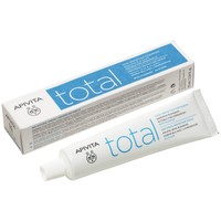 Apivita Natural Dental Care Total Toothpaste With Spearmint & Propolis 75ml - Οδοντόκρεμα για Ολοκληρωμένη Προστασία με Πρόπολη & Δυόσμο Κατάλληλη για Ομοιοπαθητική