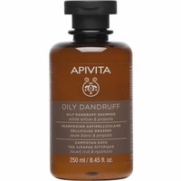 Apivita Oily Dandruff Shampoo 250ml - Σαμπουάν Κατά της Λιπαρής Πιτυρίδας με Λευκή Ιτιά & Πρόπολη