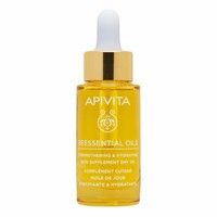 Apivita Beessential Oils Strengthening & Hydrating Skin Supplement Day Oil 15ml - Έλαιο Προσώπου Ημέρας, Συμπλήρωμα Ενδυνάμωσης & Ενυδάτωσης με Αιθέρια Έλαια Εσπεριδοειδών & Πρόπολη