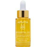 Apivita Beessential Oils Strengthening & Hydrating Skin Supplement Day Oil 15ml - Έλαιο Προσώπου για Ενυδάτωση της Επιδερμίδας με Αιθέρια Έλαια Εσπεριδοειδών & Πρόπολη
