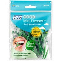 Tepe Good Mini Flosser Quick & Easy Flossing 36 Τεμάχια - Οδοντικό Νήμα με Λαβή​​​​​​​ για Απαλό & Αναποτελεσματικό Καθαρισμό Ανάμεσα στα Δόντια
