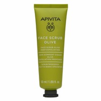 Apivita Deep Exfoliation Olive Face Scrub 50ml - Scrub Προσώπου με Ελιά για Βαθιά Απολέπιση