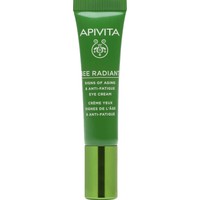 Apivita Bee Radiant 15ml - Κρέμα Ματιών για Σημάδια Γήρανσης & Ξεκούραστη Όψη