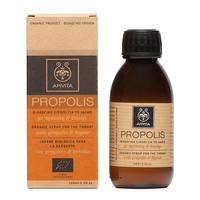 Apivita Propolis Organic Syrup for the Throat With Propolis & Thyme 150ml - Βιολογικό Σιρόπι για το Λαιμό & το Βήχα με Πρόπολη & Θυμάρι