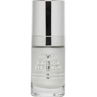 Apivita 5-Action Eye Serum With White Lily 15ml - Ορός Εντατικής Φροντίδας για την Ευαίσθητη Περιοχή των Ματιών με Λευκό Κρίνο