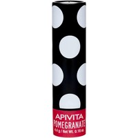 Apivita Lip Care Lip Balm 4.4g - Pomegranate Tinted - Ενυδατικό Προστατευτικό Lip Balm Χειλιών