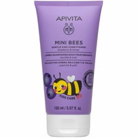 Apivita Mini Bees Gentle Kids Conditioner 150ml - Μαλακτική Κρέμα Μαλλιών για Παιδιά με Μύρτιλο & Μέλι