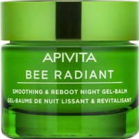 Apivita Bee Radiant Smoothing & Reboot Night Gel-Balm 50ml  - Gel-Balm Νύχτας για Λείανση & Αναζωογόνηση