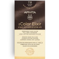 Apivita Promo My Color Elixir Permanent Hair Color - 7.8 Ξανθό Περλέ - Μόνιμη Βαφή Μαλλιών για Λαμπερό Χρώμα που Διαρκεί