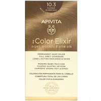 Apivita Promo My Color Elixir Permanent Hair Color - 10.3 Κατάξανθο Μελί - Μόνιμη Βαφή Μαλλιών για Λαμπερό Χρώμα που Διαρκεί